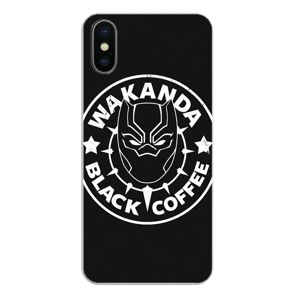 Черная пантера для Samsung Galaxy S2 S3 S4 S5 MINI S6 S7 edge S8 S9 Plus Note 2 3 4 5 8 Coque Fundas силиконовый