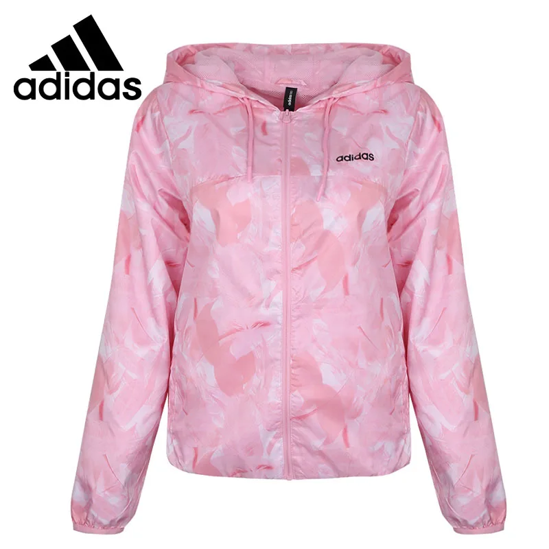 Женская спортивная куртка с капюшоном Adidas NEO W FV WDBRK новинка 2019|Беговые куртки| |