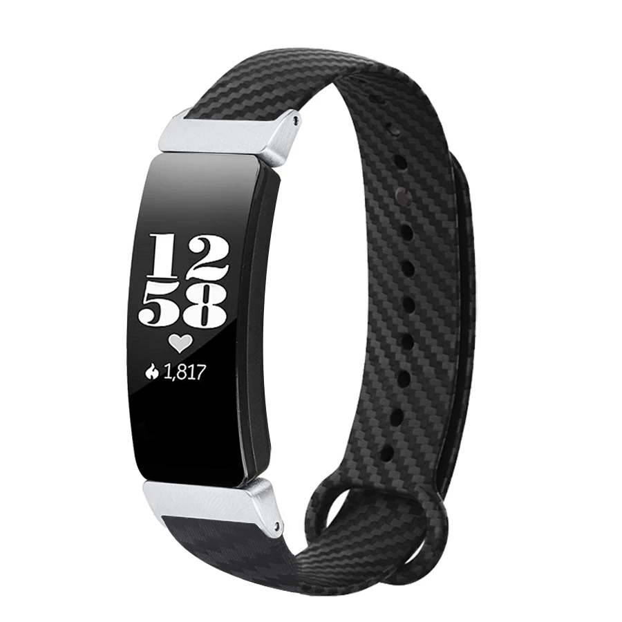 Браслет из углеродного волокна для Fitbit Inspire Band сменный ремешок HR Inspire/Ace 2