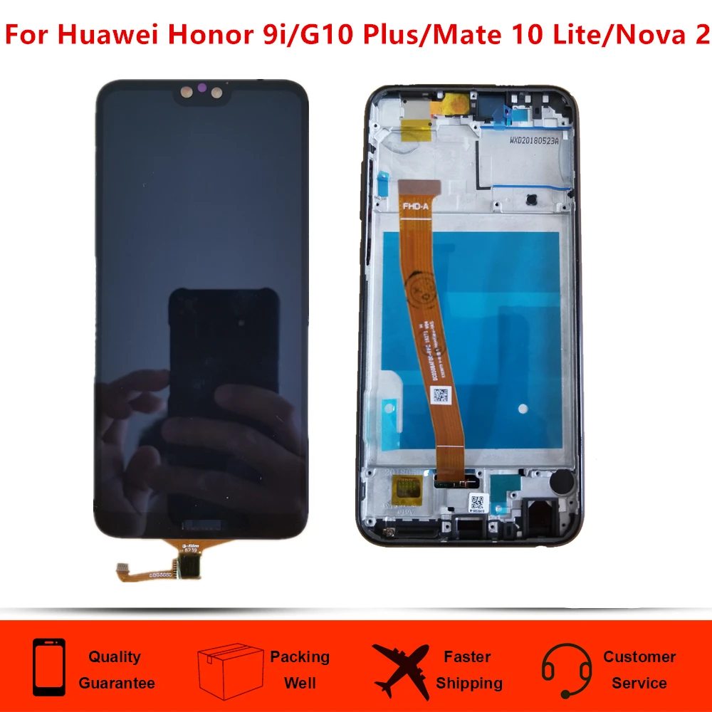5 9 &quotОригинальный ЖК дисплей для mate 10 Lite кодирующий преобразователь сенсорного