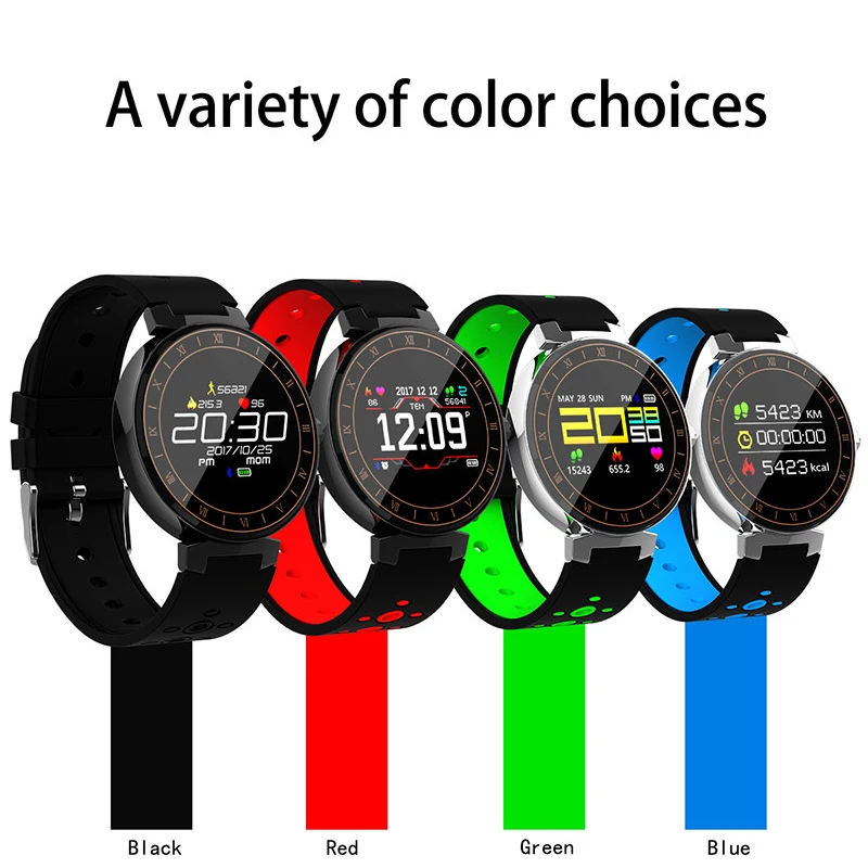 New Arrival Interpad Smart Bracelet IP68 Waterproof Sport Fitness Wristband Blood Pressure Smartband Heart Rate Monitor For Men |