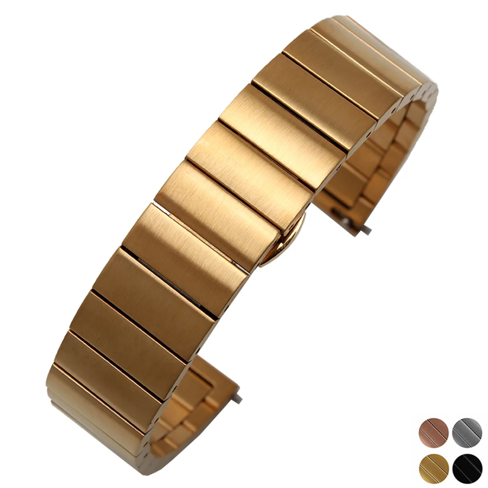 Ремешок для смарт часов из нержавеющей стали 18 мм|band watch|watch band nanowatch chain |