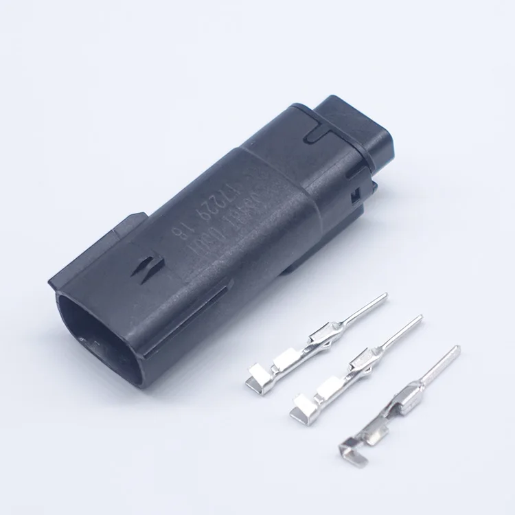 3 контактный автомобильный разъем для Molex 33471 0301 33481 0301|Кабели и коннекторы