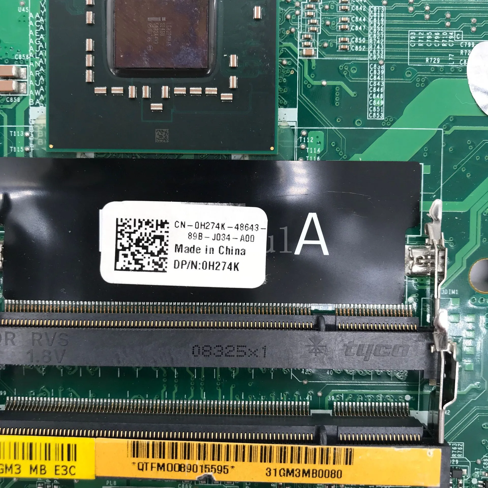 Высококачественная материнская плата для ноутбука Dell Studio 1735 модель bl0h274k H274K DDR3 100%