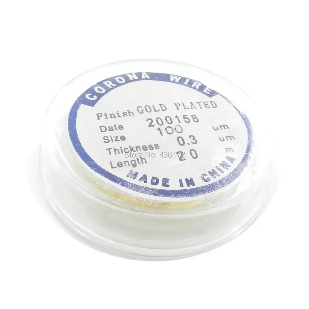 Позолоченная корона в классическом стиле размер 100 мкм длина 20 м для