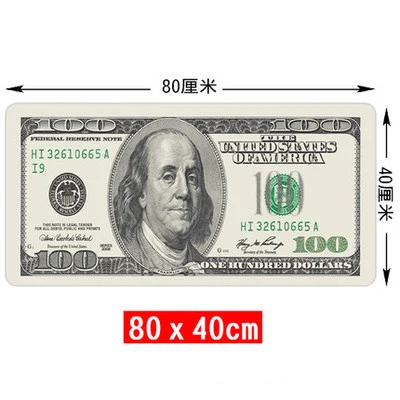 80*40 см XL большой коврик для мыши американский доллар США британский флаг игровой коврик для мыши геймер ноутбук компьютерный коврик для macbook - Цвет: Белый