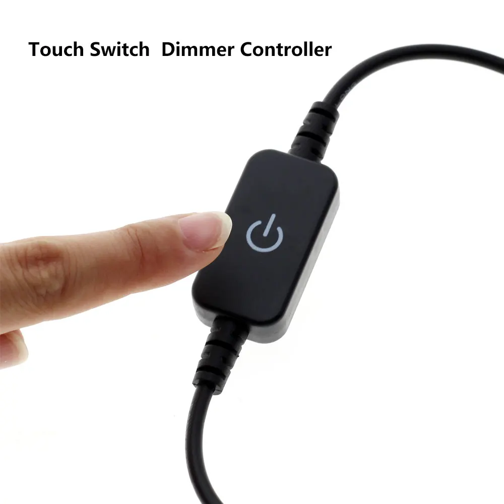 LED Dimmer DC 12V-24V/4A Touch Switch Controller for Single Color Led Strip | Лампы и освещение