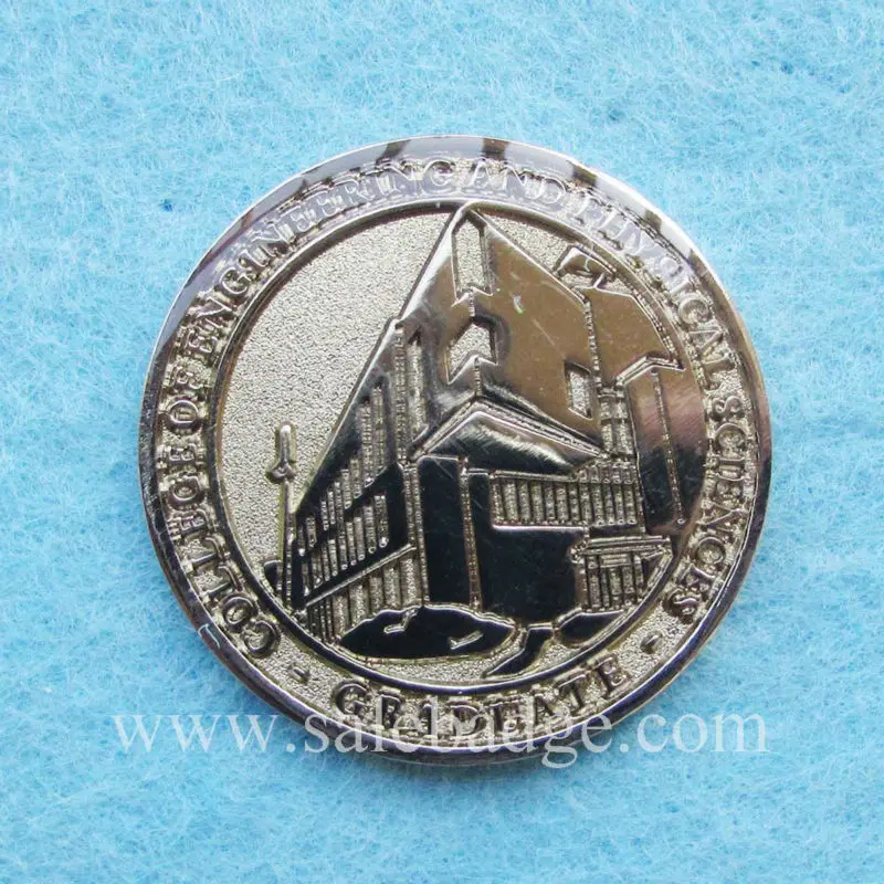 Пользовательский сервис 3D сувенир высокое качество $5 бронзовые монеты