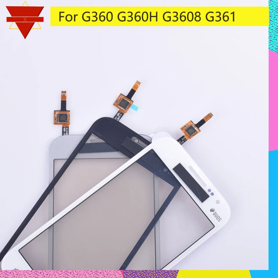 50 шт./партия для samsung Galaxy Duos Core Prime G360 G360H G3608 G361 G361H G361F сенсорный экран дигитайзер