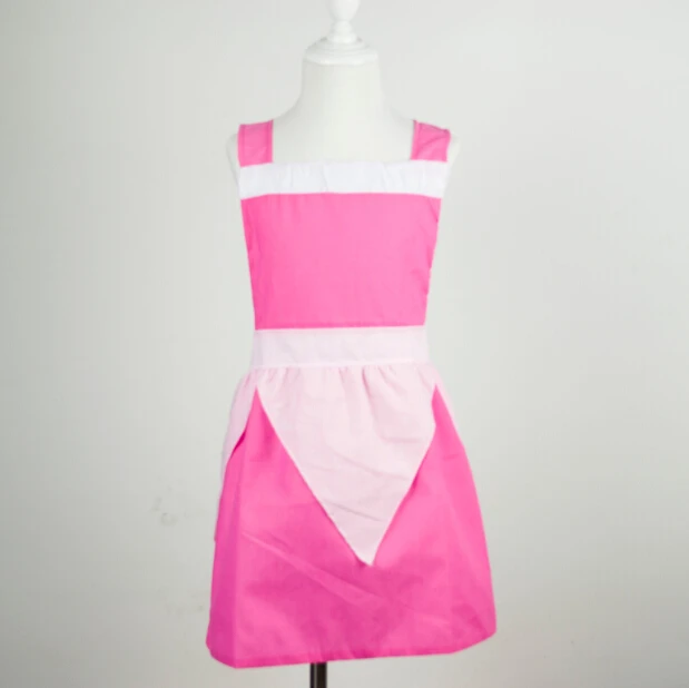 Фартуки из бутика без рисунка для взрослых или маленьких девочек Детский фартук