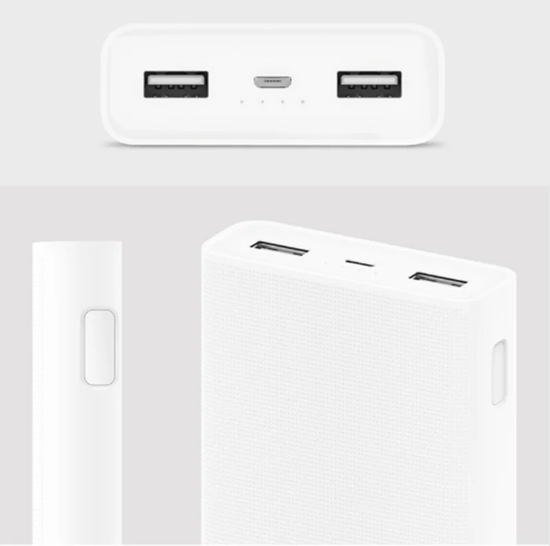 Xiaomi mi power bank 20000 мАч Быстрая зарядка 3 0 Внешняя батарея QC3.0 powerbank | Мобильные
