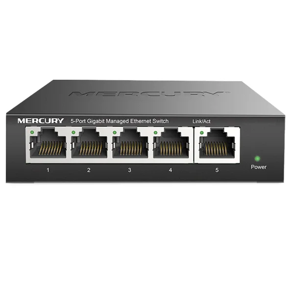 Китайская прошивка 5 портов 1000M гигабитный управляемый коммутатор Ethernet 100/1000Mpbs