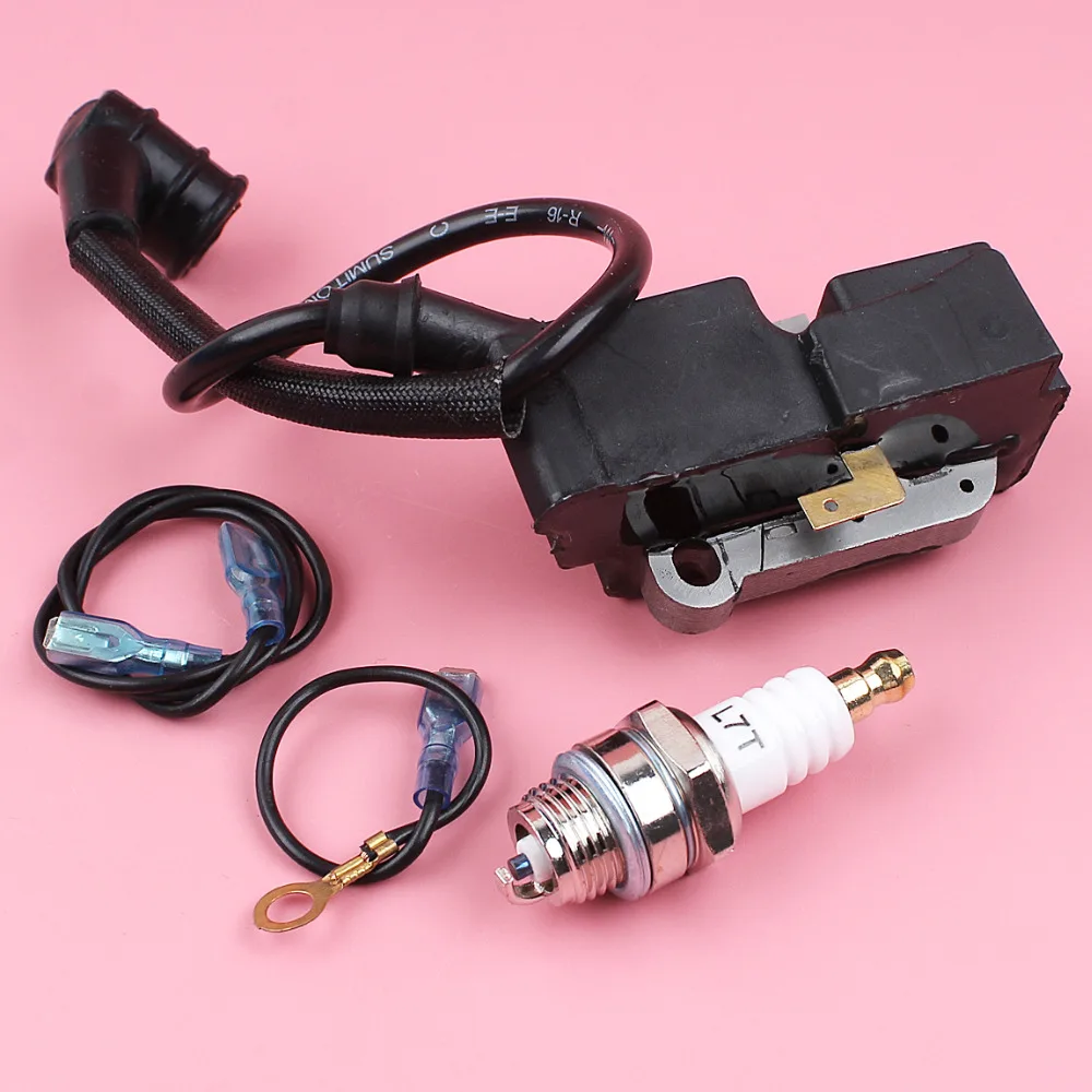 

Ignition Coil Module Spark Plug Kit For Husqvarna 340 345 346XP 350 351 353 355 357XP 359 Chainsaw Replacement Tool Part