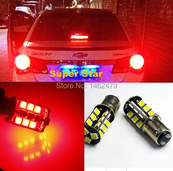 Светодиодные стоп-хвостовые лампы BAY15d P21/5 Вт 2x1157 стоп-сигнал для Chevrolet CHEVY Cruze Epica