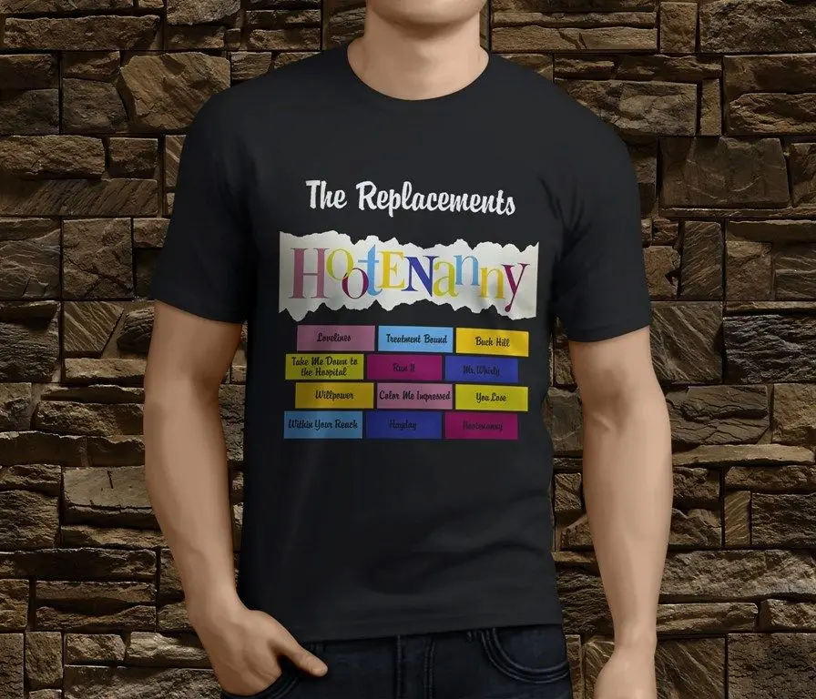 Новый классный заменить Для мужчин TS hootenanny рок группа Легенда футболка Размеры S