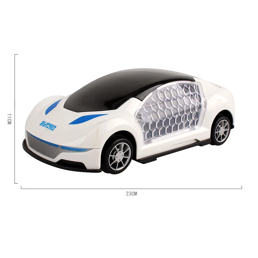 Новый продукт продажи Музыка Свет автомобиля детей 3D Прохладный с колесиком