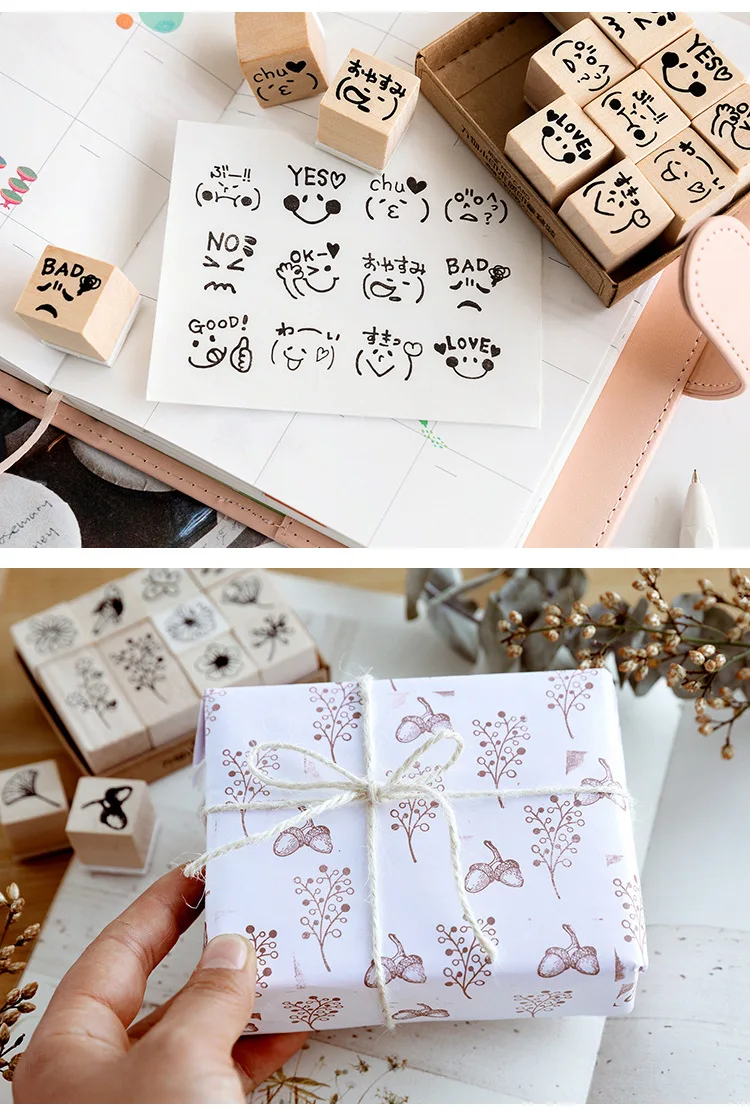 Винтажный Кот медведь панда животное жизни штамп DIY деревянные резиновые штампы для scrapbooking канцелярские принадлежности Скрапбукинг Стандартный штамп