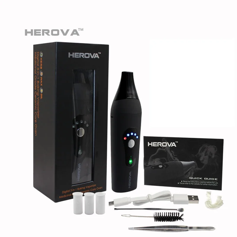 BENECIG 3 в 1 CBD масло воск сушеная трава Vaporzier электронная сигарета комплект 2200 мАч