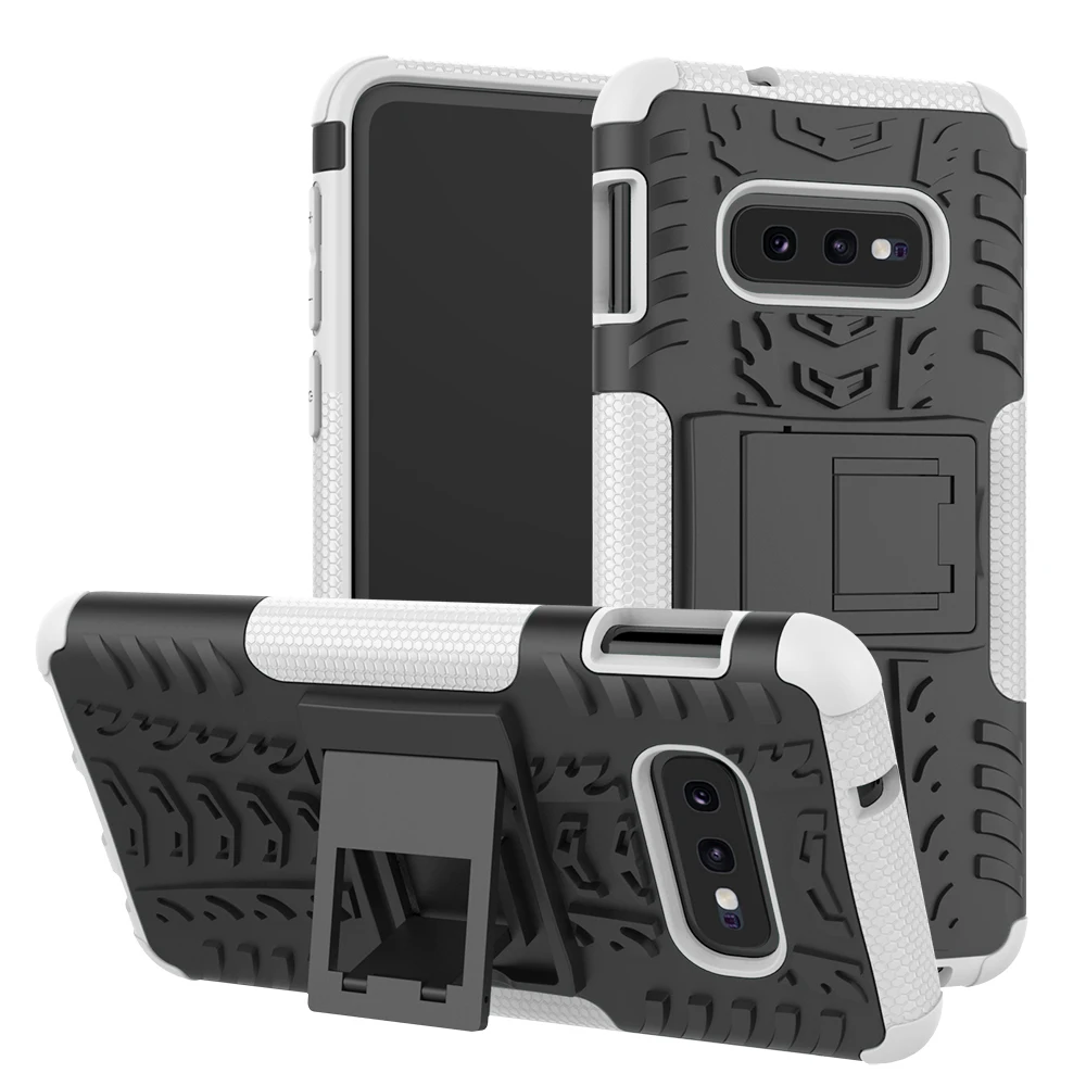 Жесткий армированный силиконовый чехол для samsung Galaxy S10E S8 S9 S10 Plus Pro Note 8 9 |
