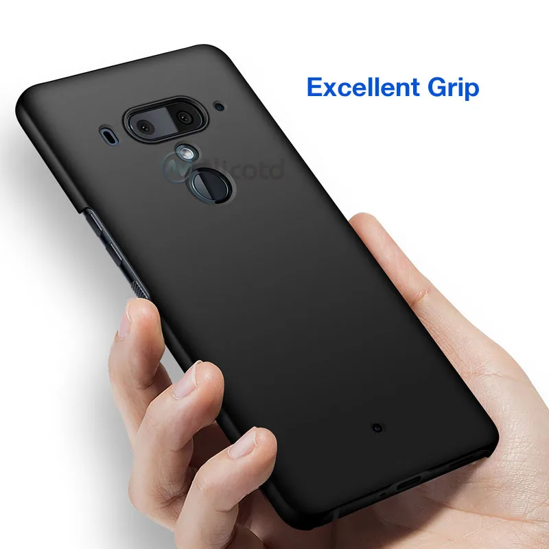 Роскошный пластиковый матовый чехол для телефона HTC U12 + 6 0 дюйма супер тонкий