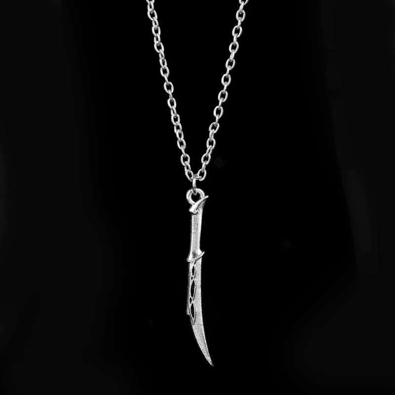 Дуншэн боевой нож тавриэль ожерелье Винтаж подвеска кинжал Mirkwood Silvan меч для
