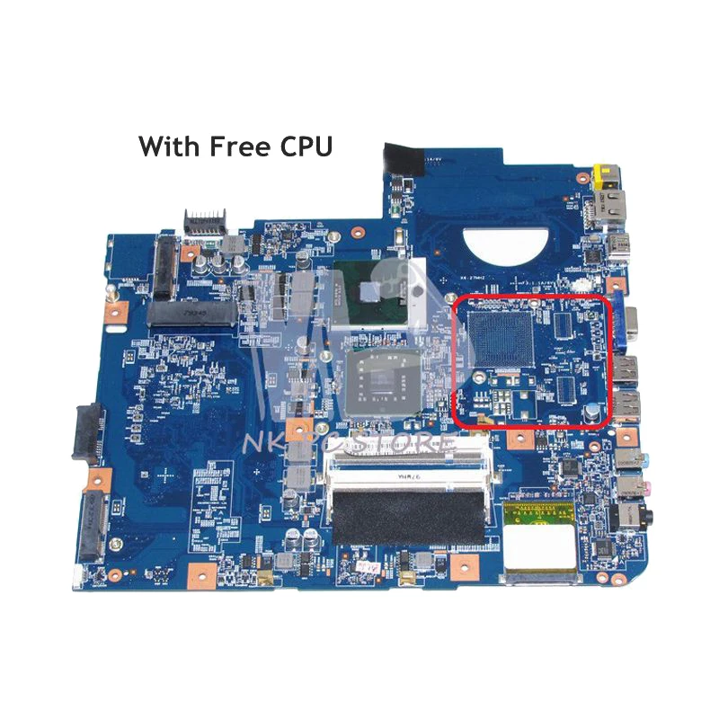 Материнская плата для ноутбука Acer aspire 5738 M92 МБ 48 4cg07. 011 GM45 DDR2|jv50-mv m92|motherboard for acer