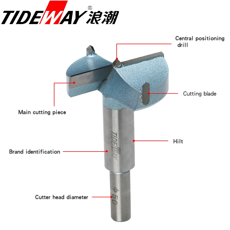 8 мм хвостовик Форстнер наконечники Деревообрабатывающие инструменты резец для