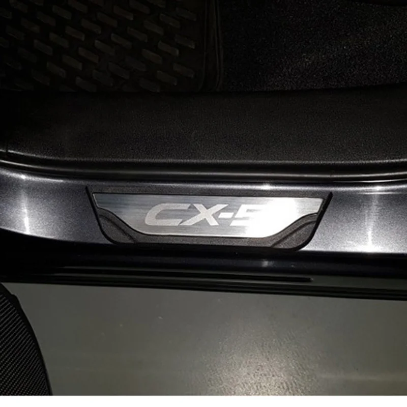 Накладка на порог, накладка на педаль для Mazda CX-5 Cx 5 Cx5 KE 2012 2013 KF аксессуары для стайлинга автомобилей