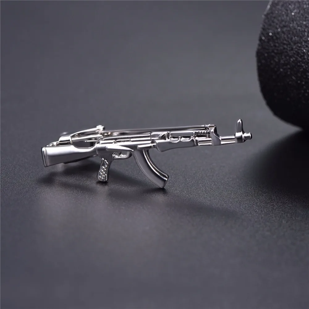 Starlord 3 шт. 1 комплект зажимов для галстука AK47 мужской дизайн винтовки