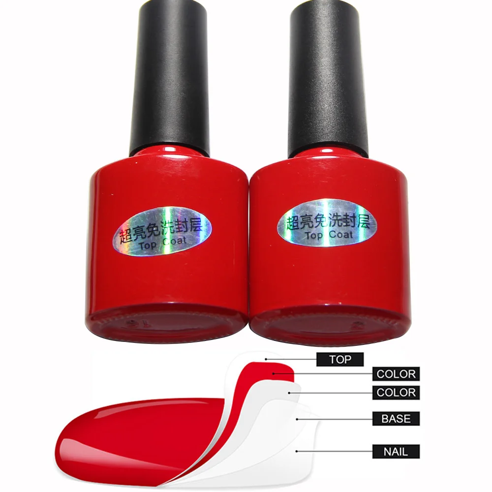 Nail art Набор 36 Вт УФ лампы Сушилка Маникюр Tool 6 Цвет лак для ногтей гель лаки Base Gel Top