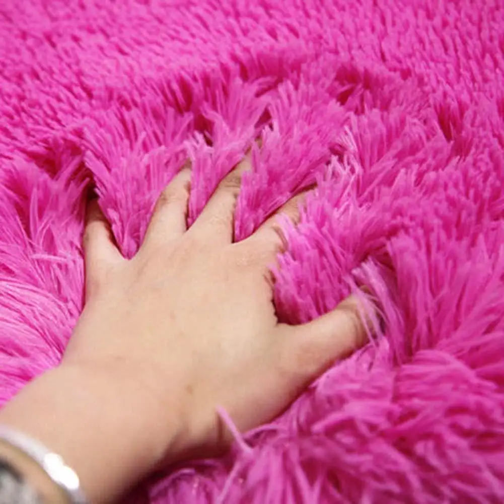 Пушистые коврики анти лыжный лохматый ковер для столовой горячие PK лохматые