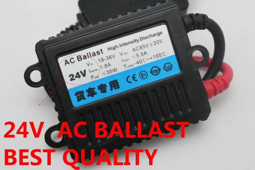 Заводская распродажа 24В 35 Вт H4H/L высокая низкая Би ксеноновая лампа HID 24 V H4 H/L
