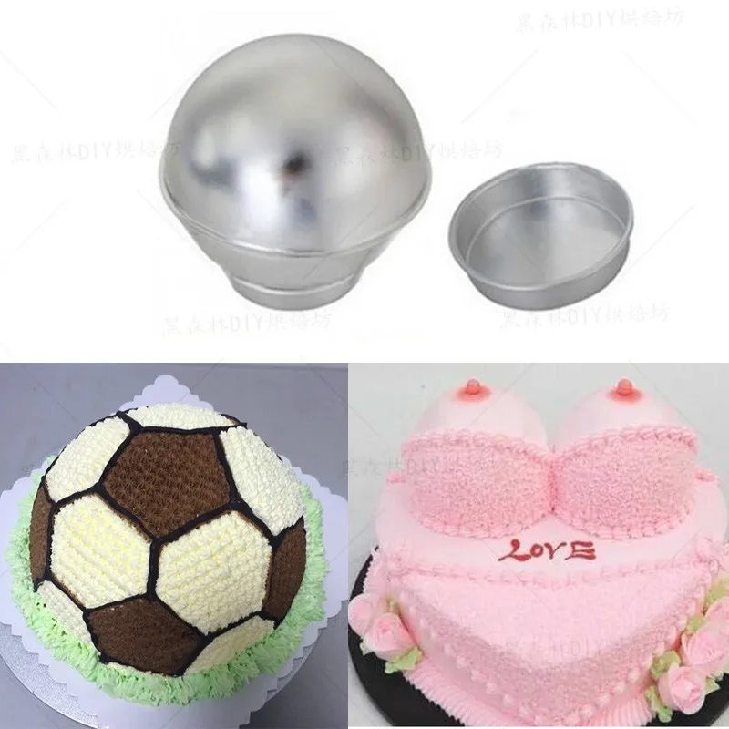 Сферическая металлическая Форма для торта алюминиевая форма выпечки кухонный
