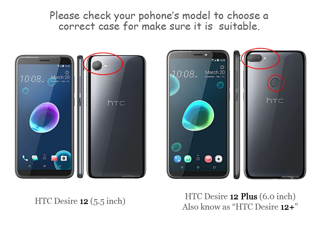TELEYAGO For HTC Desire 12/ 12 Plus Case Slim Clear Transparent Nature Soft TPU Silicon Cover Cell Mobile Phone Protective Shell |