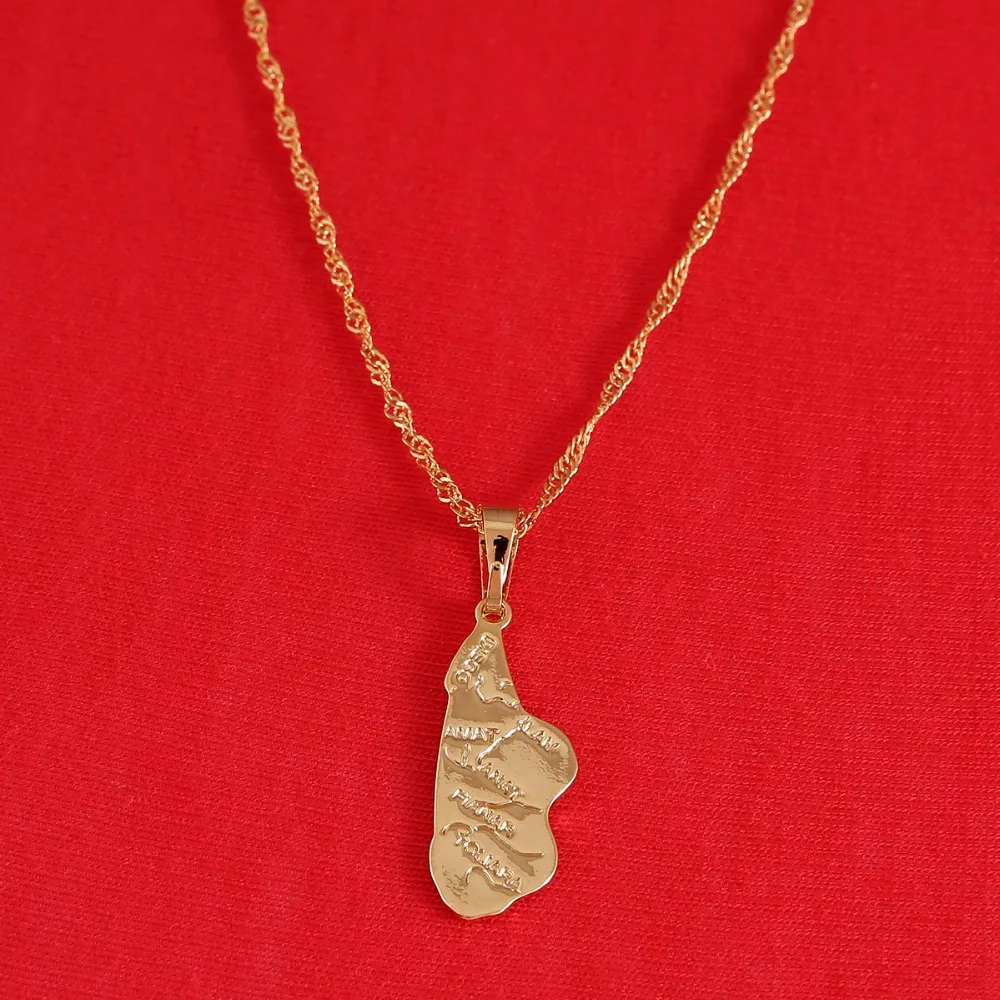 Ожерелье с картой мадагаскарского дерева Подвеска для женщин ювелирные изделия