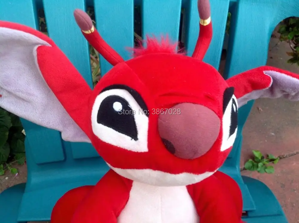 Lilo and Stitch игрушечный эксперимент 628 Leroy Red Alien плюшевые игрушки 30 см 12 ''милые мягкие животные мягкие игрушки для детей Подарки
