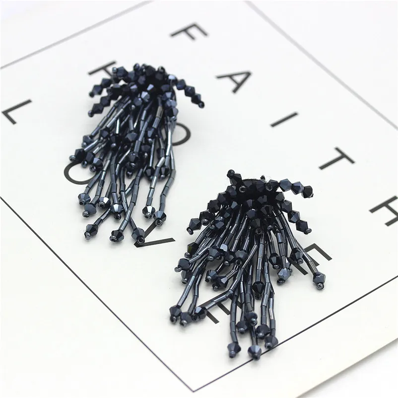 Женские серьги гвоздики с кристаллами в виде цветка|crystal stud earrings|fashion earringsstud earrings |