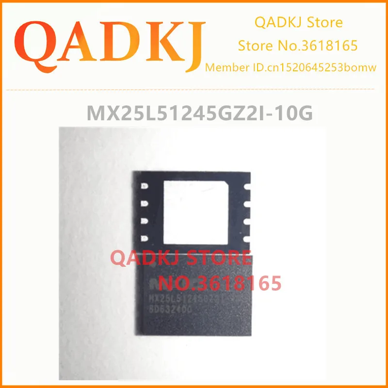 MX25L51245GZ2I 10G MX25L51245GZ21 WSON8 Новый и оригинальный бесплатная доставка|Аксессуары для