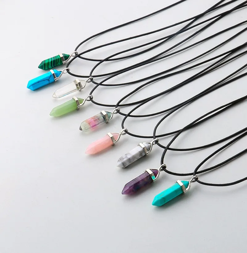 2018 Новое поступление натуральный опал & Кулон из натурального камня кварцевые