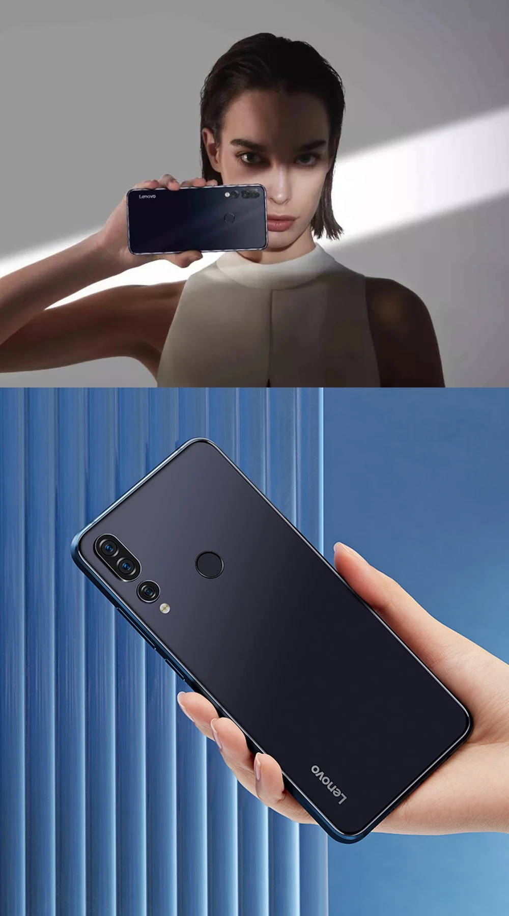 lenovo Z5S 6,3 дюймов Qualcomm SDM710 2,2 GHz ZUI 10,0 16.0MP+ 8.0MP AI три камеры 6 Гб ram 64 Гб rom отпечаток пальца ID OTG