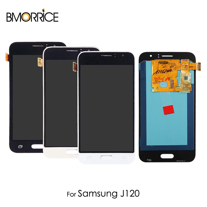 AMOLED для Samsung Galaxy J120F J120M J120H J120 2016 ЖК дисплей сенсорный экран дигитайзер OEM OLED полная