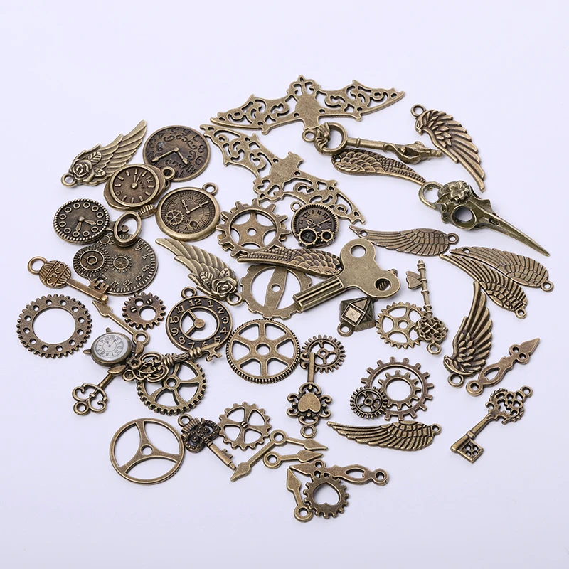 Винтажные разноцветные брелки для ювелирных изделий модные аксессуары ручной