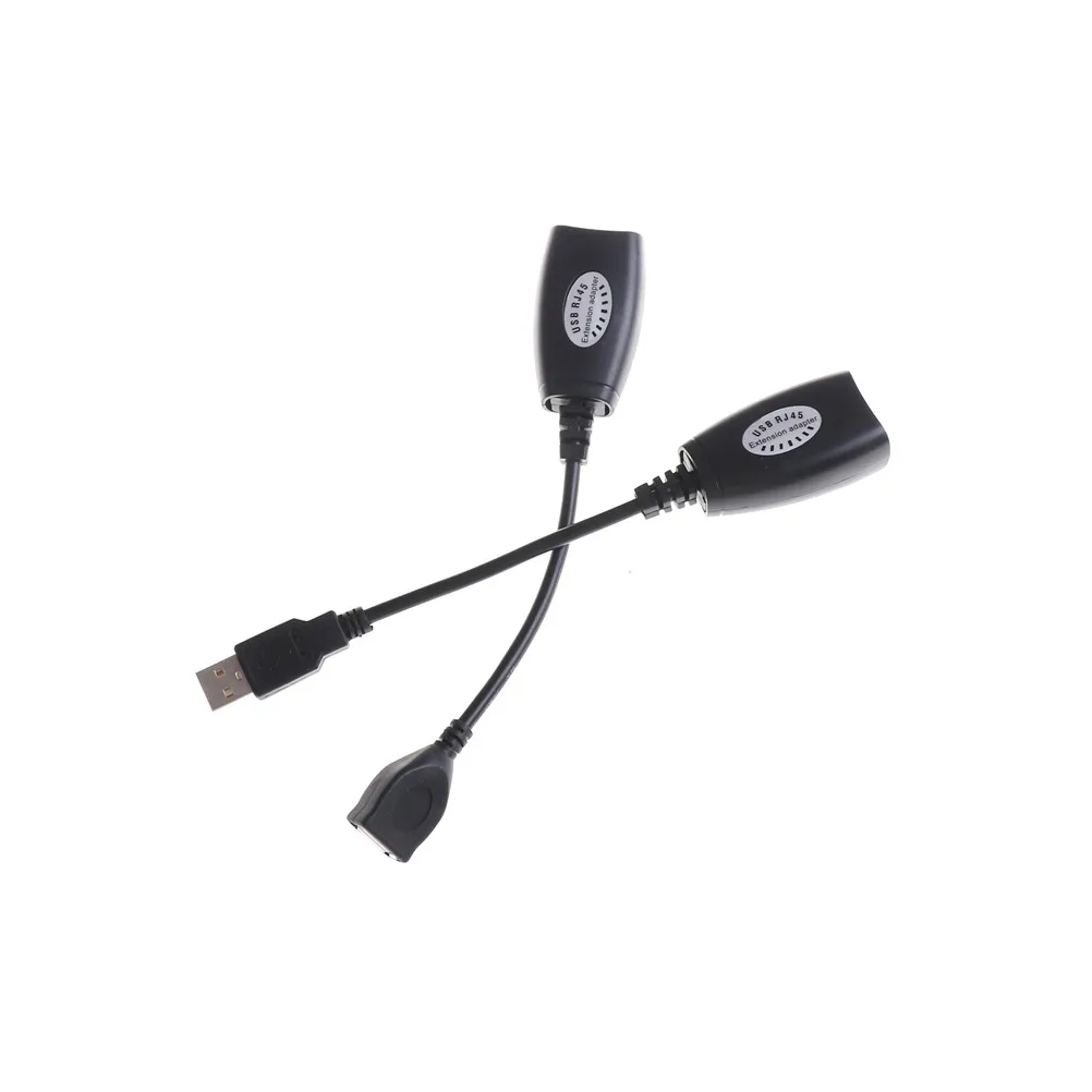 Новый USB удлинитель Ethernet RJ45 Cat5e/6 кабель LAN адаптер через комплект