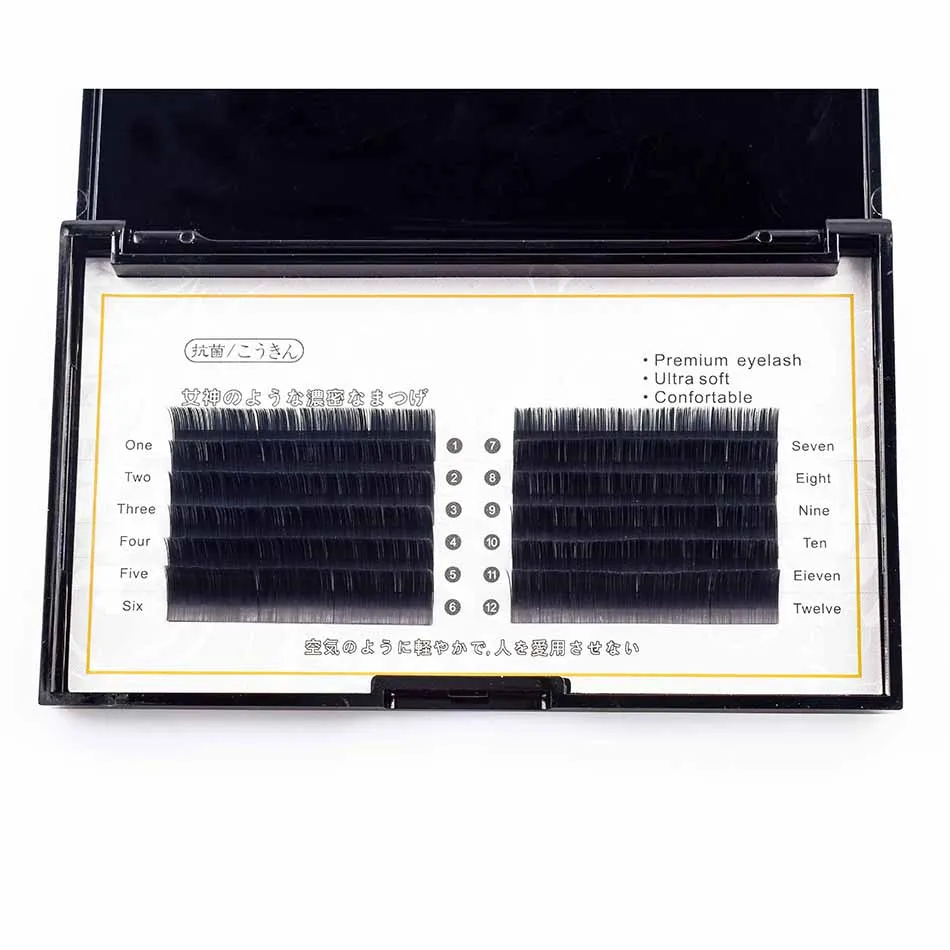 Натуральные норковые накладные ресницы плотно расположены J curvature super soft zero touch накладные ресницы плотная посадка водная грива