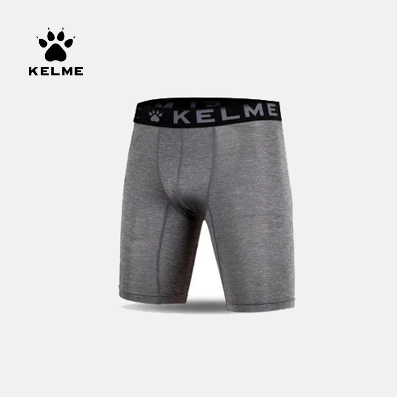 Мужские шорты для бега KELME летние спортивные компрессионные тренировочные