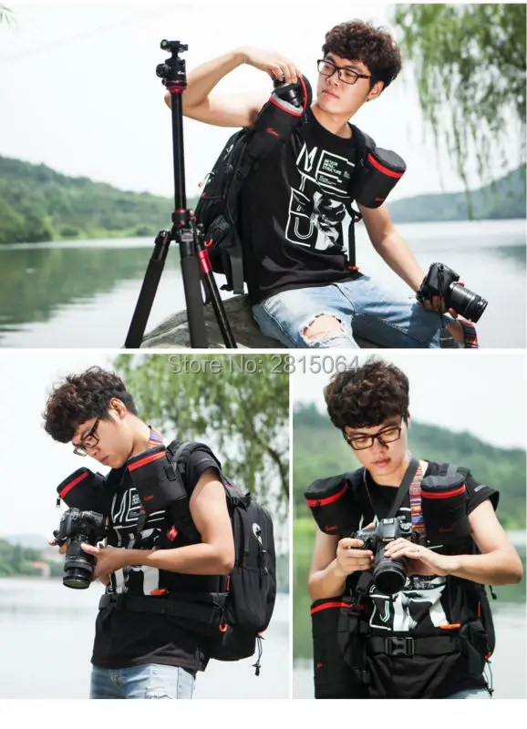 Новые функциональные сумки для объективов dslr камера сумка для объектива eirmai объектив камеры водонепроницаемая сумка сумки высокого качества