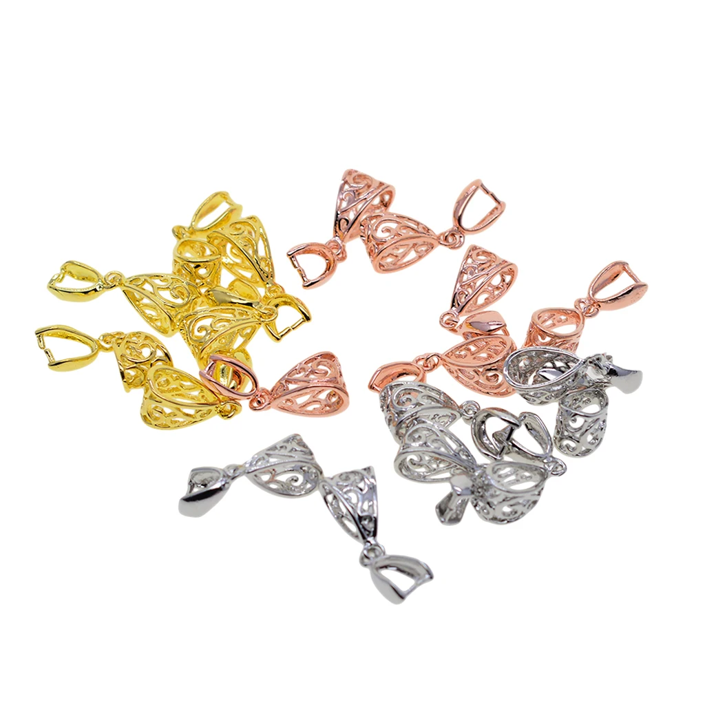 Подвески-соединители для ожерелий Золотое платина розовое золото 18 шт. |
