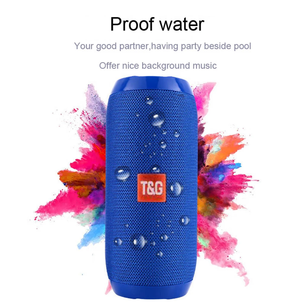 Best speaker Portable spiker TG117 loudspeaker Bluetooth outdoor Waterproof home theater boombox for computer phone Radio FM AUX |