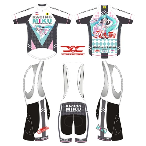 Crossrider 2019 гоночная Экипировка Мужская короткая Велоспорт Джерси нагрудник комплект MTB горный велосипед одежда японская велосипедная рубашка велосипедная одежда