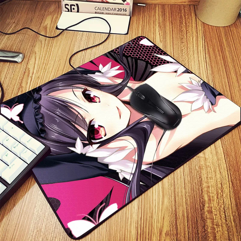 Mairuige Accel World Kuroyuki Hime Butterfly Cute Girl Anime коврик для мыши с узором украшения настольного